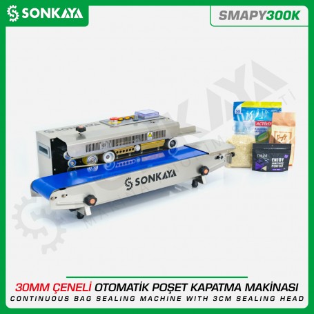 Sonkaya SMAPY300K Continuous Wide Headed Bag Sealing Machine