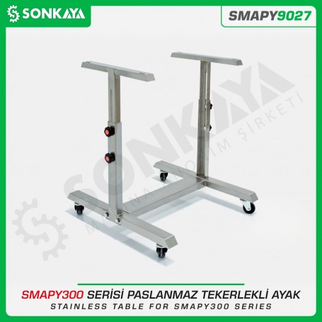 Sonkaya SMAPY9027 Stainless Table for SMAPY300 Series with Wheel