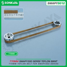 Sonkaya SMAPY9012 Bag Sealing Machine Teflon Belt 770 mm