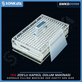 Sonkaya SMKD209M Manual Capsule Filler 209 Cavity 00 Size