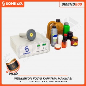 SMEND200 20-80mm Manual Induction Folio Bottle Sealing Machine
