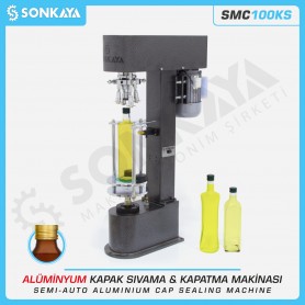 SONKAYA SMC100KS Aluminium Cap Sealing Machine