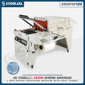Sonkaya SMSPM120 L-Shrink Packing Machine With Heat Tunnel